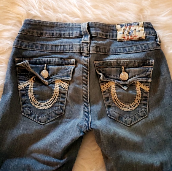 TRUE RELIGION JEANS SIZE 26 - Picture 3 of 8